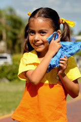 Lightload Towels twelve-by-twelve quick-dry close-up emphasizing rapid moisture management.
