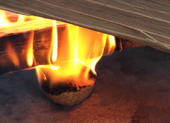 One Lightning Nuggets nugget starts a fire quickly, reducing mess