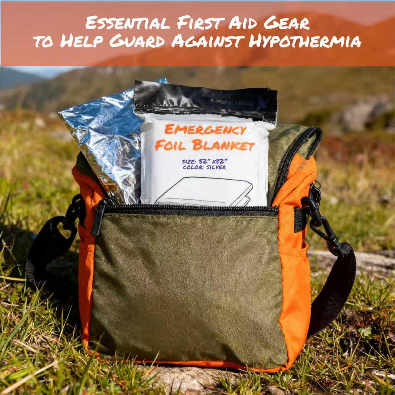 Lightning X Compact pack fits neatly in a first aid kit