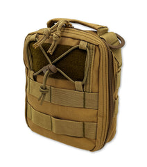 Lightning X IFAK tan pouch side view showing easy access.