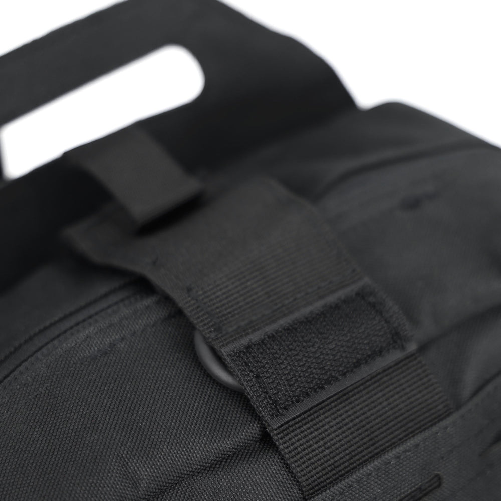 Lightning X attachment setup for backpacks and MOLLE gear.
