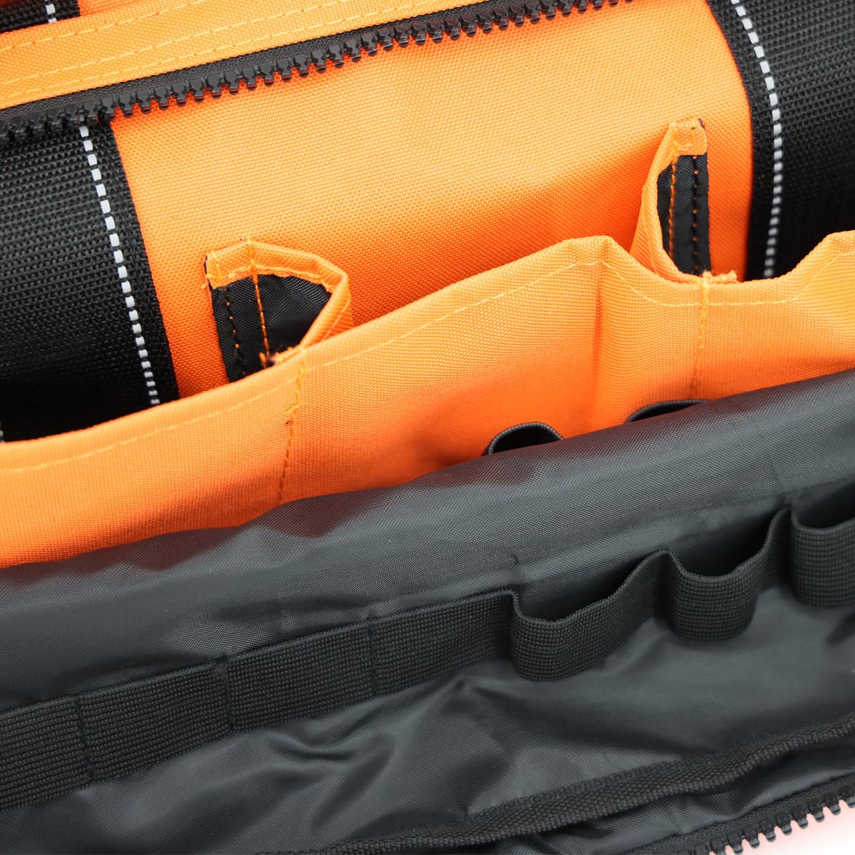 Lightning X Products orange reflective trim enhances visibility