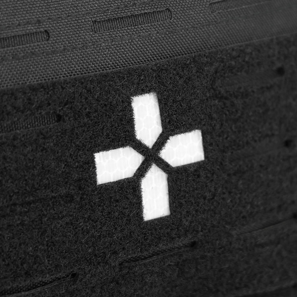 Lightning X stealth black kit case close-up demonstrates durable construction.