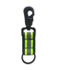Lightning X Reflective Firefighter Key Chain showing reflective trim for high visibility on duty.