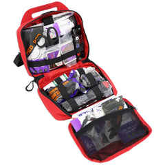 Lightning X Rip-Away IFAK kit with headrest mount for quick access.