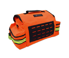 Lightning X Products small EMT jump bag with shoulder strap for quick deployment.