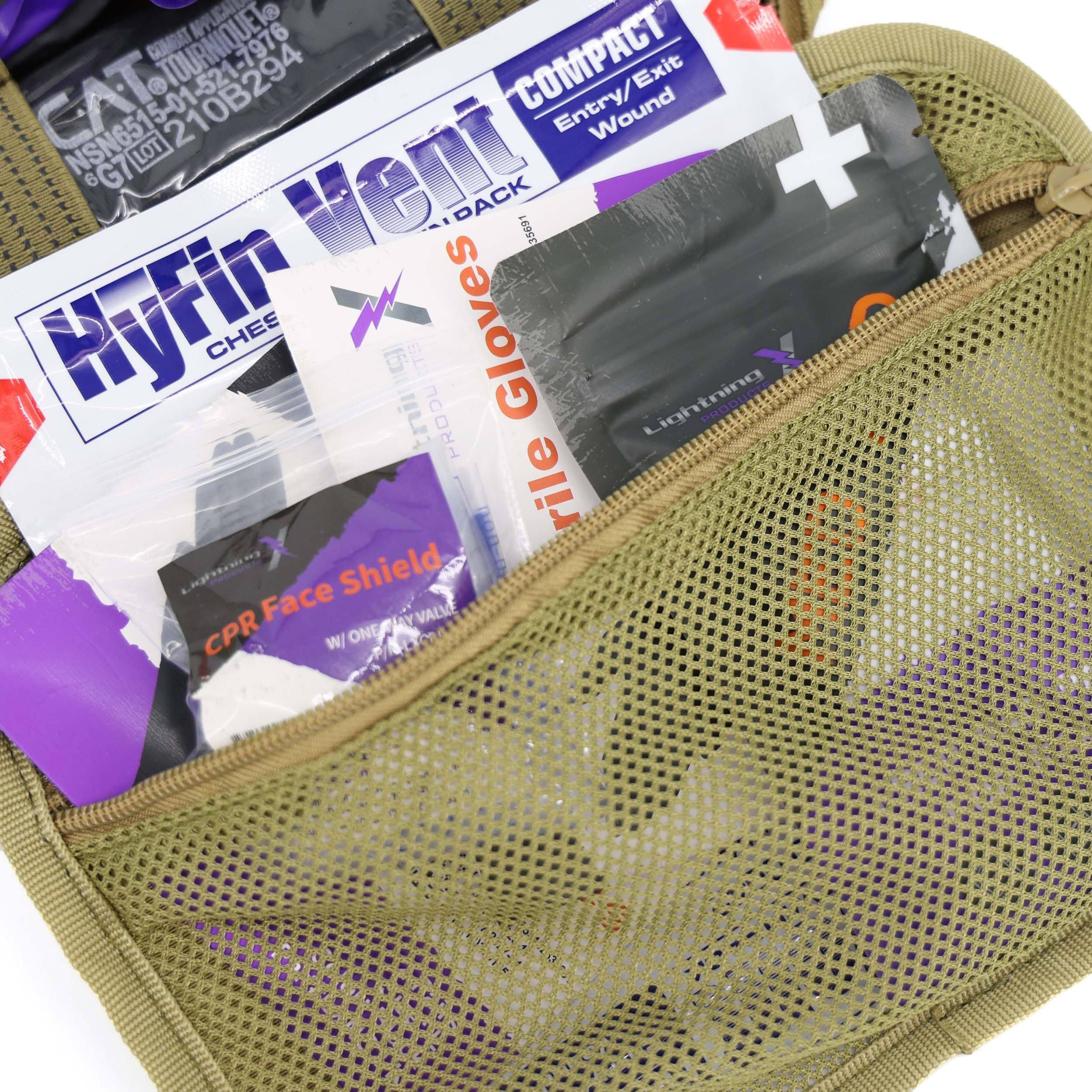 Lightning X Three-Tier Storage Desert Tan keeps gear accessible.