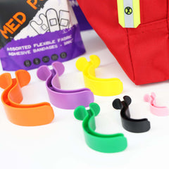 Lightning X Value compact medic bag top open showing foam dividers and organization
