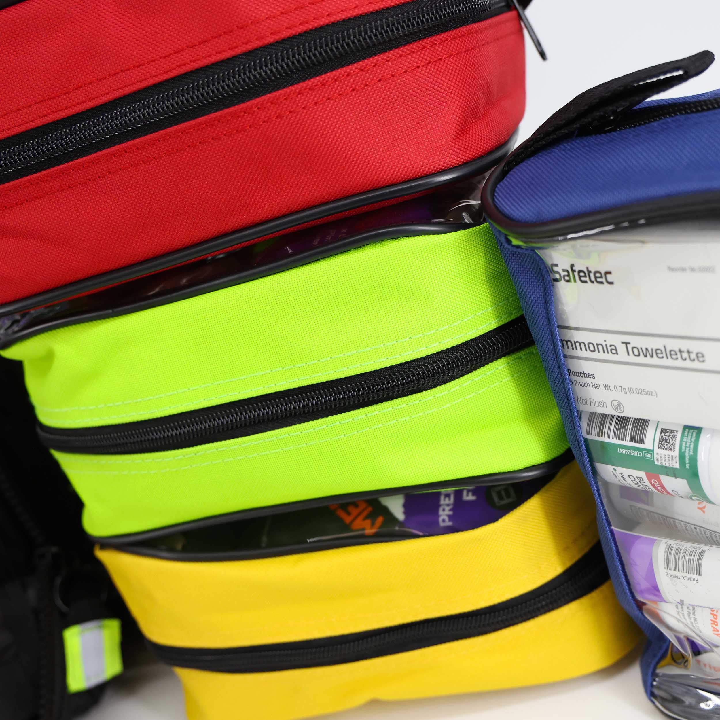 Lightning X MB35 orange trauma bag exterior ready for field use.