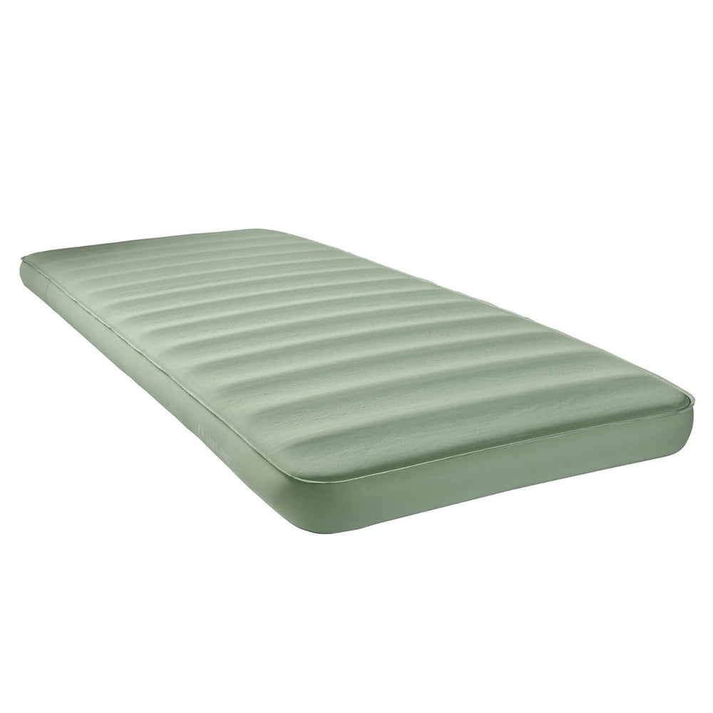 Lightspeed Outdoors ECO 3D Deluxe FlexForm sleep pad, top view shows plush comfort from recycled fabric