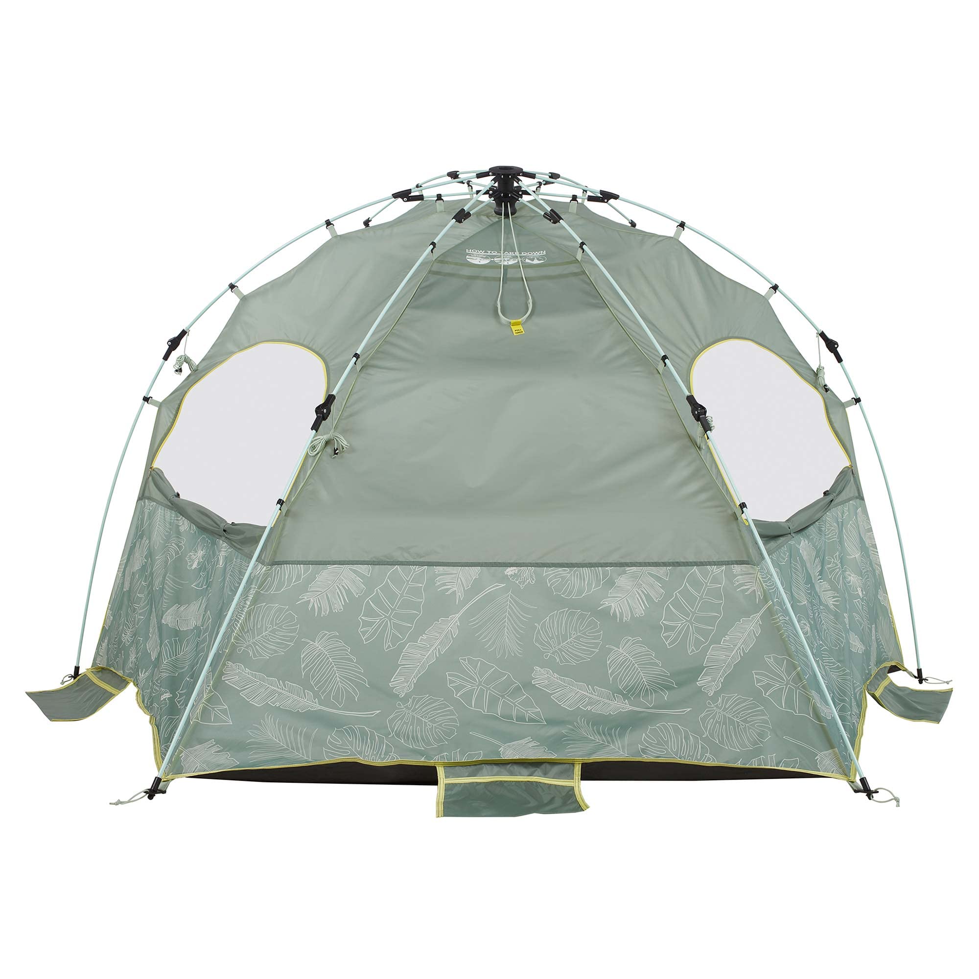 Lightspeed Outdoors ECO QuickShelter beach tent packable-carry-bag simplifies travel to sunny beaches