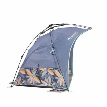 Lightspeed Outdoors beach sun shade with windows open for airflow and visibility