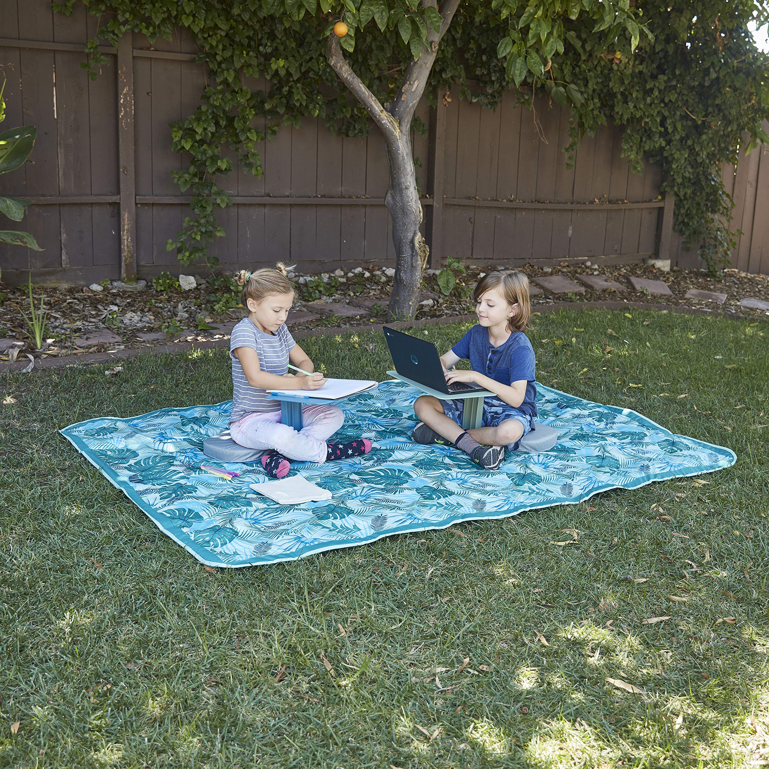 Lightspeed Outdoors XL blanket at a tailgate, portable and shareable