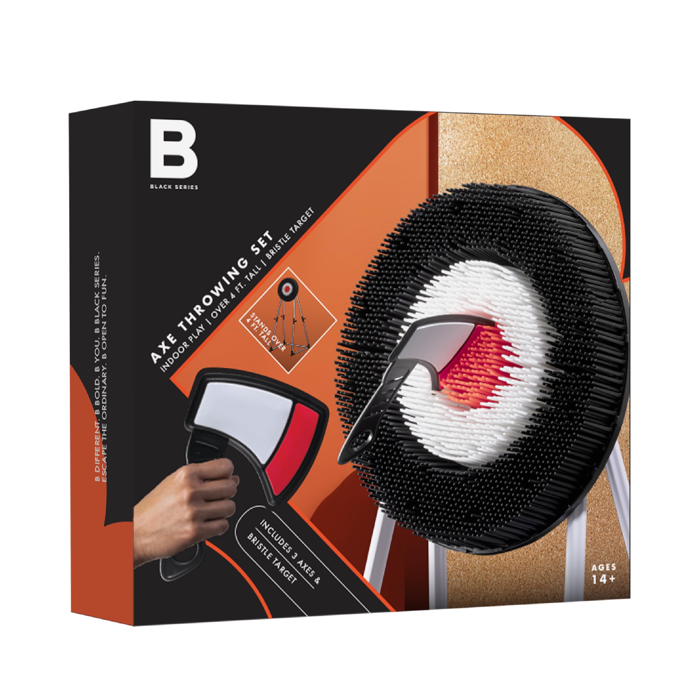 Lightweight plastic axes with blunted edges