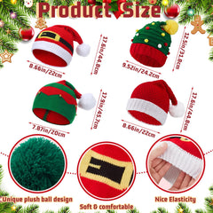 Gift-ready Liitrsh Christmas beanie hats and crew socks with holiday patterns