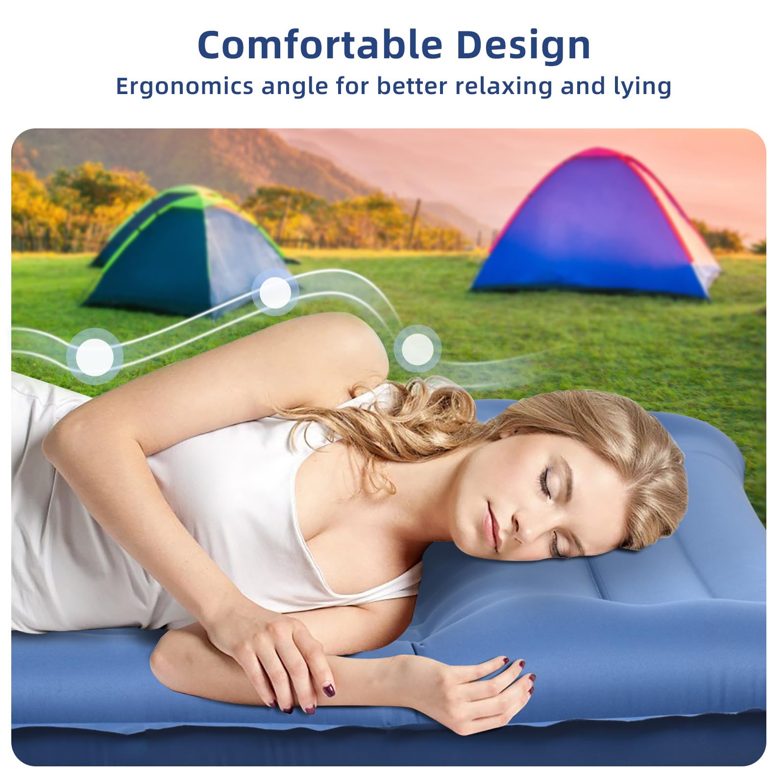 LILTSDRAE 40D nylon TPU-coated shell resists rough terrain during camping.