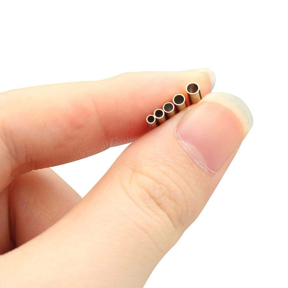 Lilureena copper barrel crimp sleeve 2.6x8mm – 50pcs