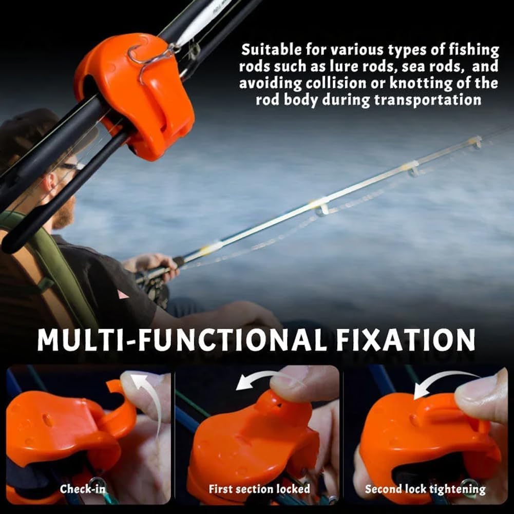 Durable ABS shell of Lilybady rod holder