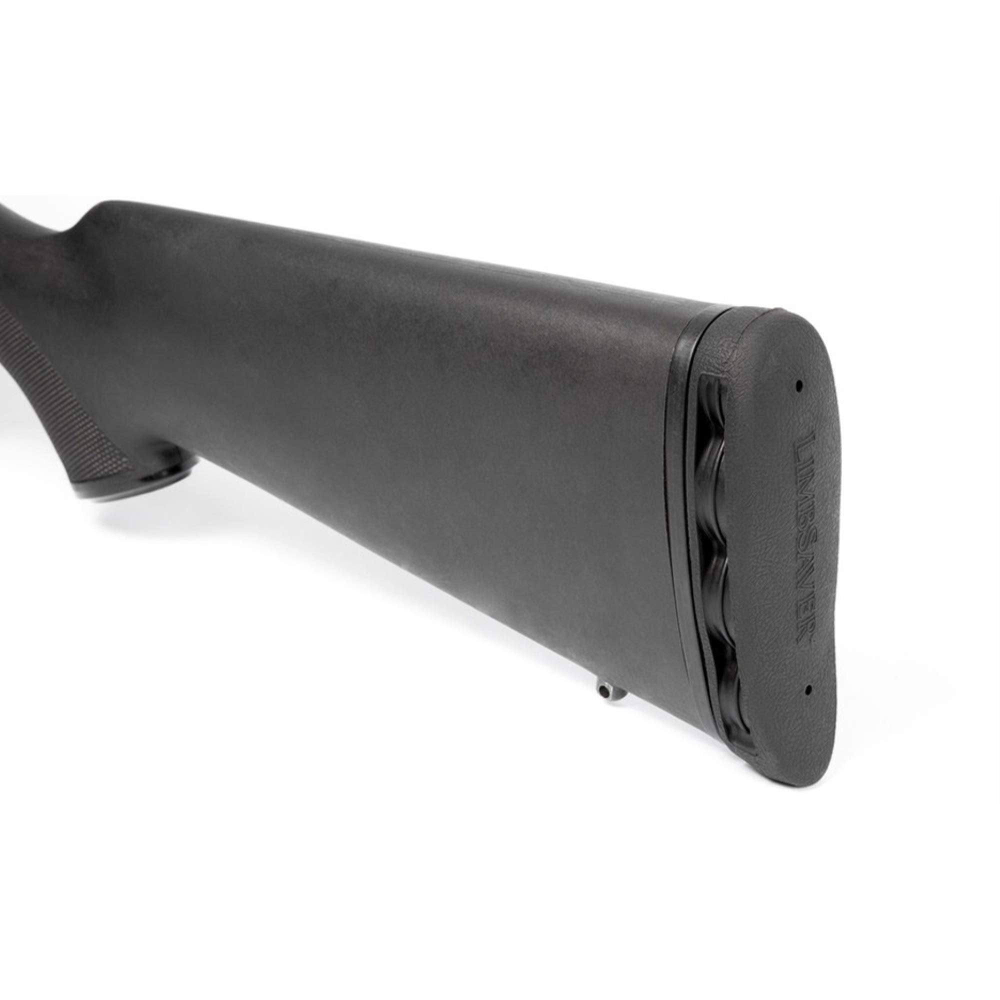 LimbSaver non-slip surface on damp stock demonstrates weather-ready stability.