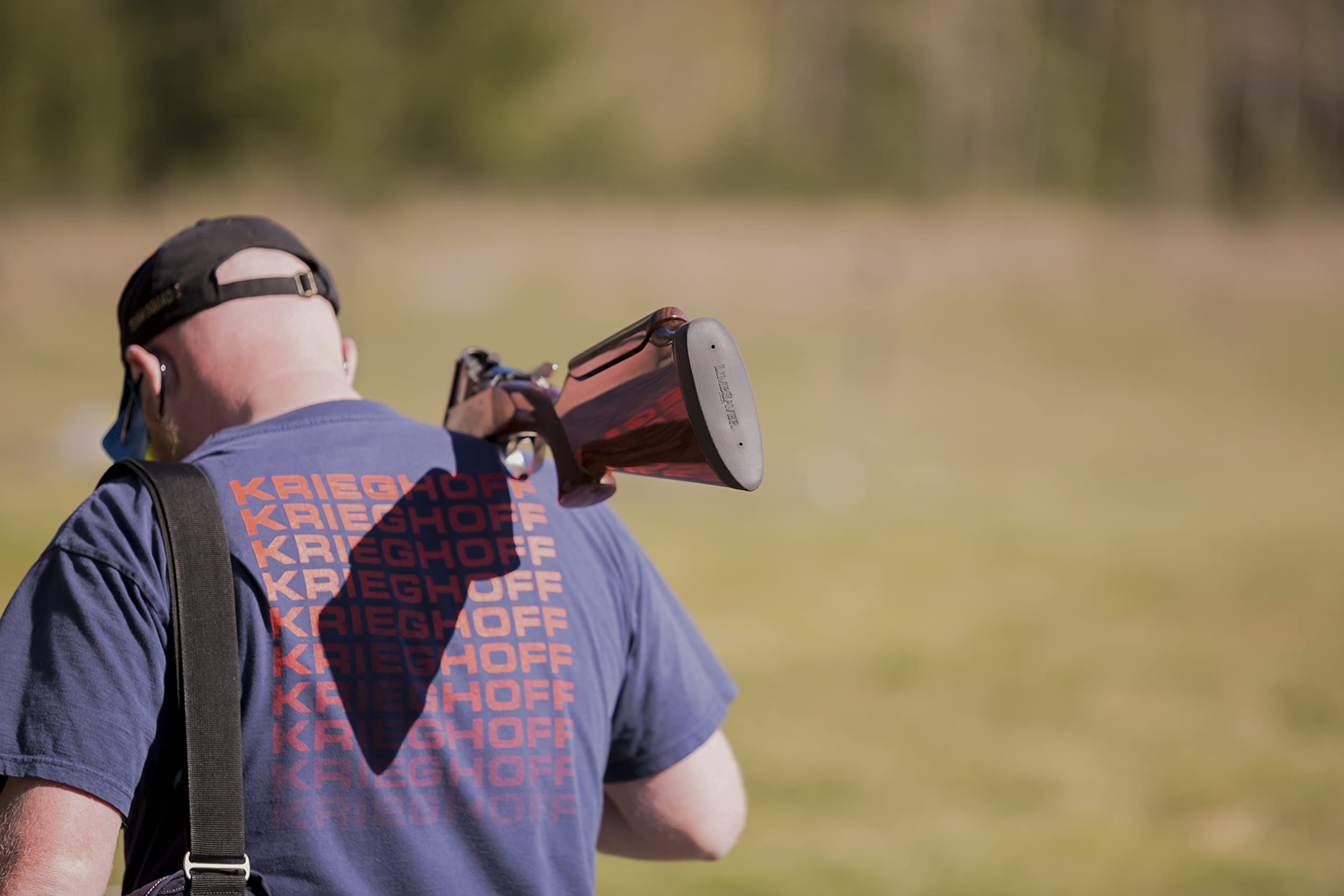 Ground-down option with protective design for recoil pad