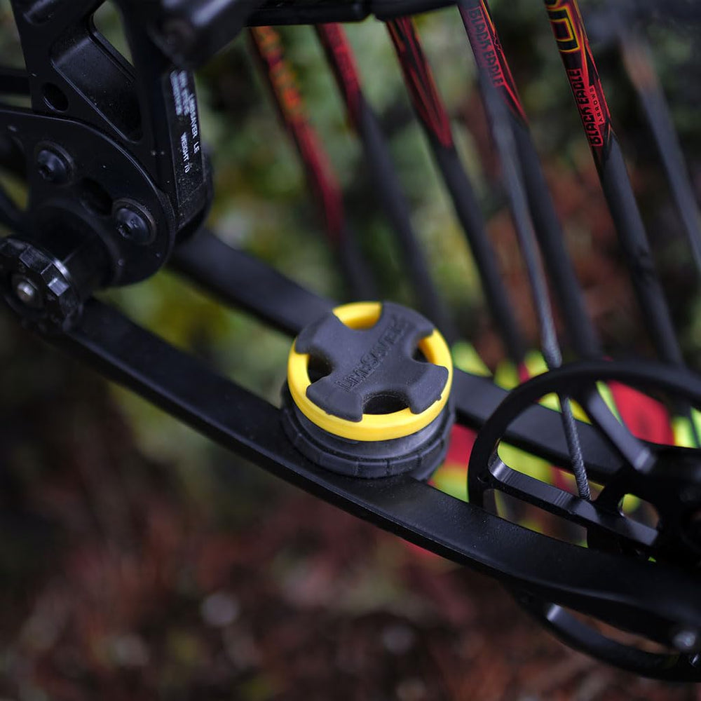 Two-pack LimbSaver dampeners ready for field use and easy setup.