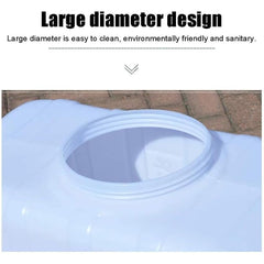LIMUXCG water tank wide-caliber opening for easy cleaning and filling