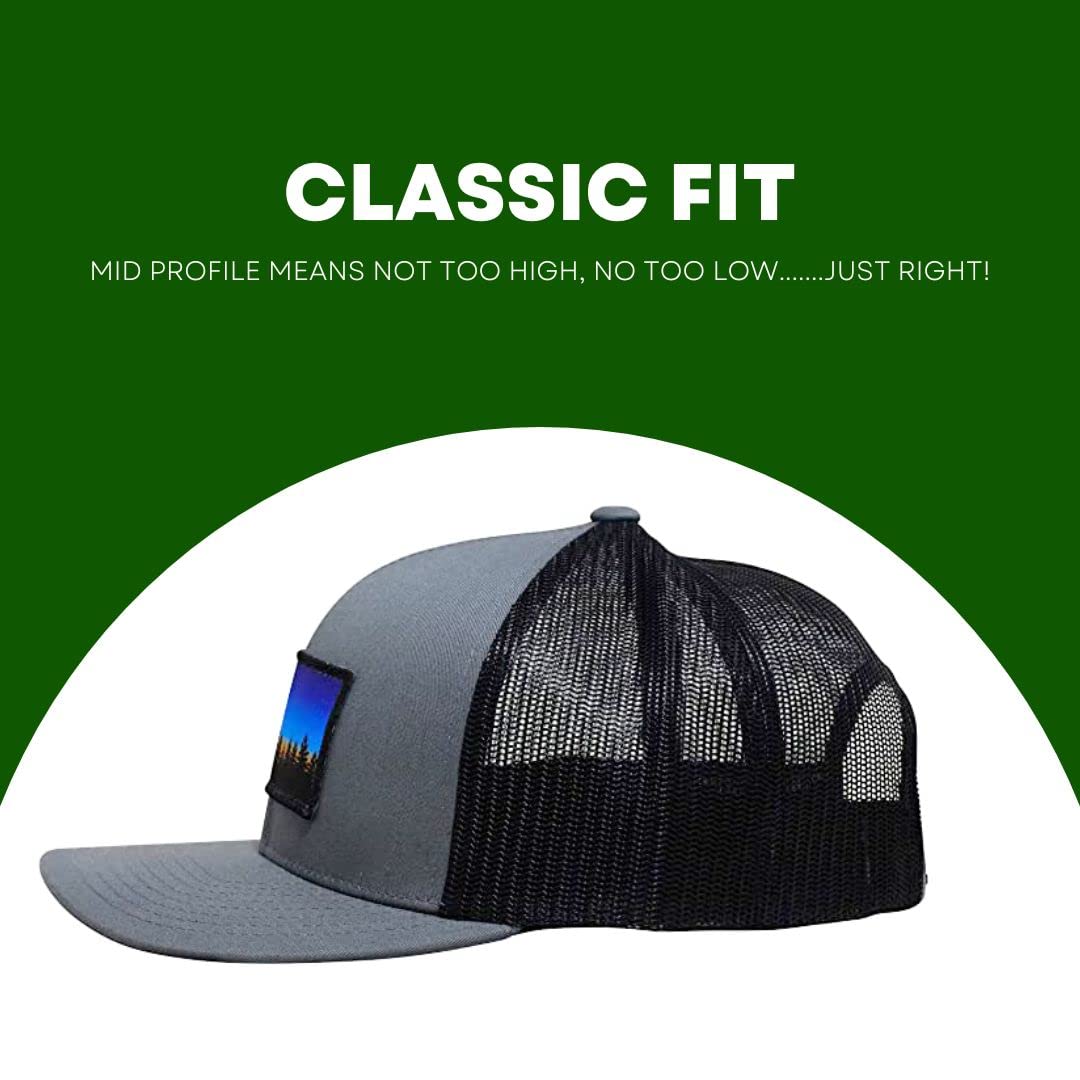 Breathable mesh back panel on LINDO Trucker Hat