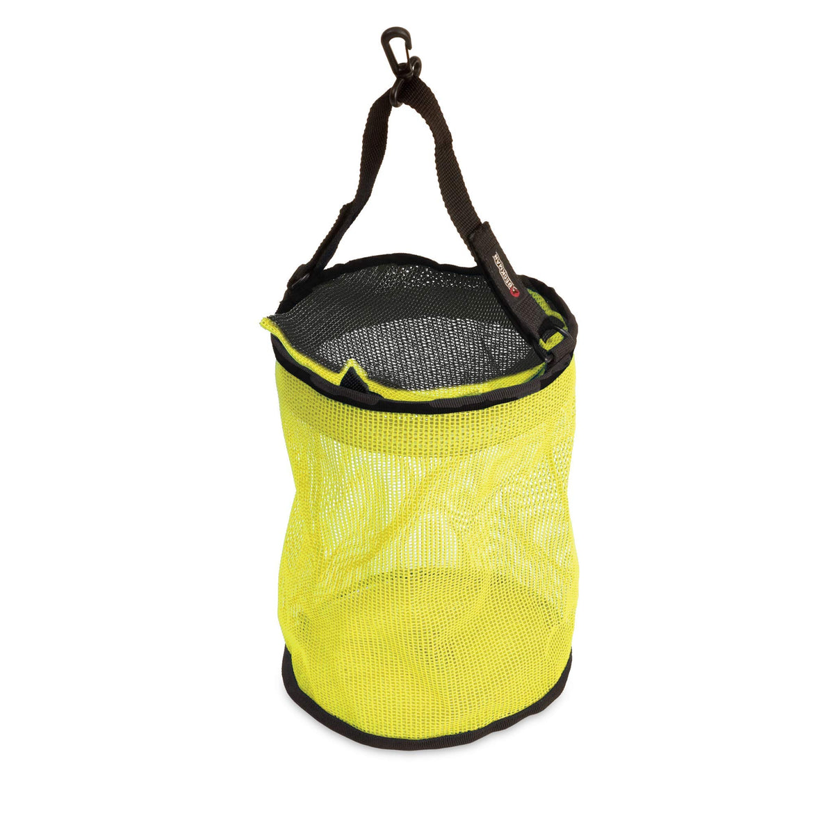 Lindy Bait Tamer bag open showing mesh for live bait ventilation
