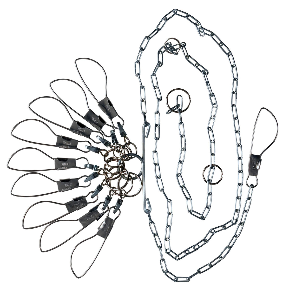 Lindy Chain Stringers 60 inch length with 9 and 10 hooks