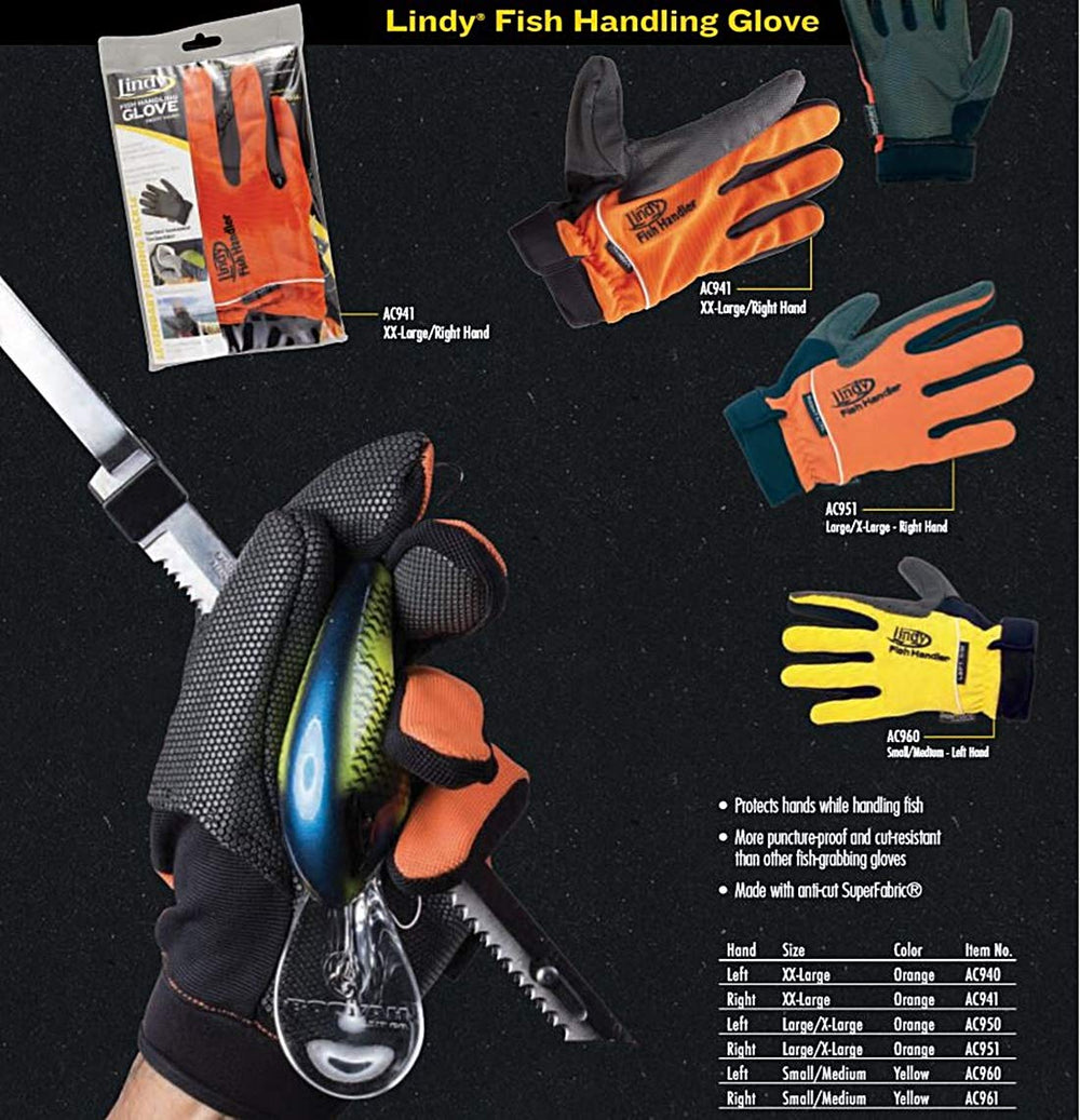 Lindy glove is machine washable and odor resistant for quick post-trip cleanup.