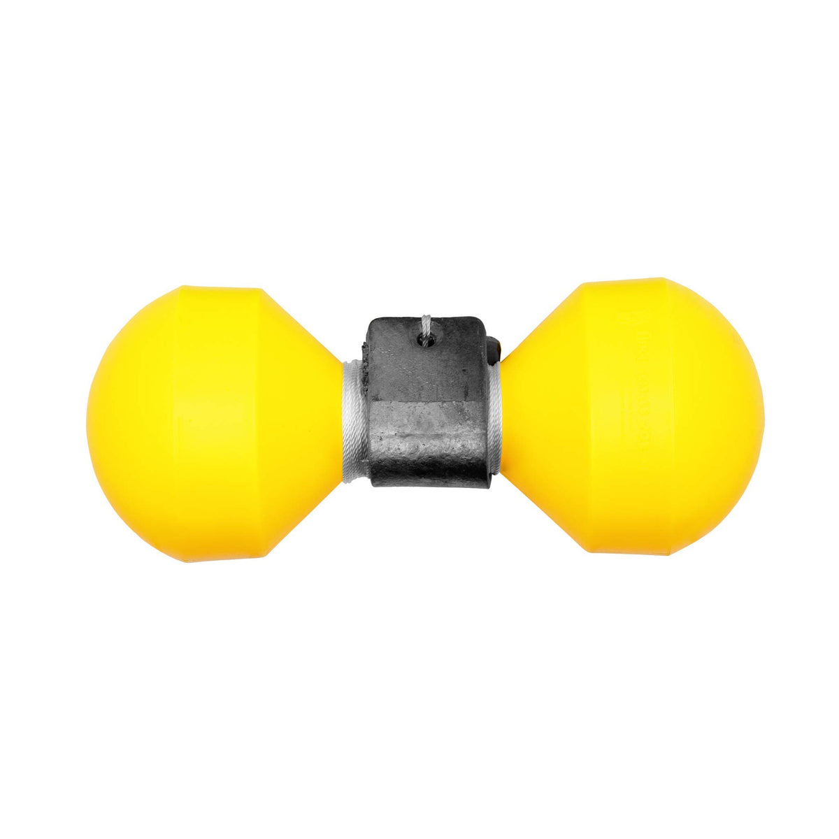 Lindy Marker Buoy with barbell design and ballast weights helps resist drift