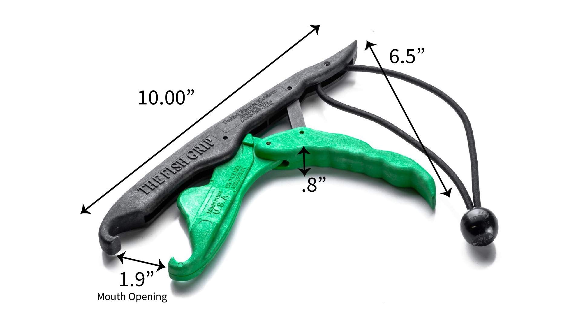 LINE CUTTERZ patented jaw-design secures fish while reducing hand strain.