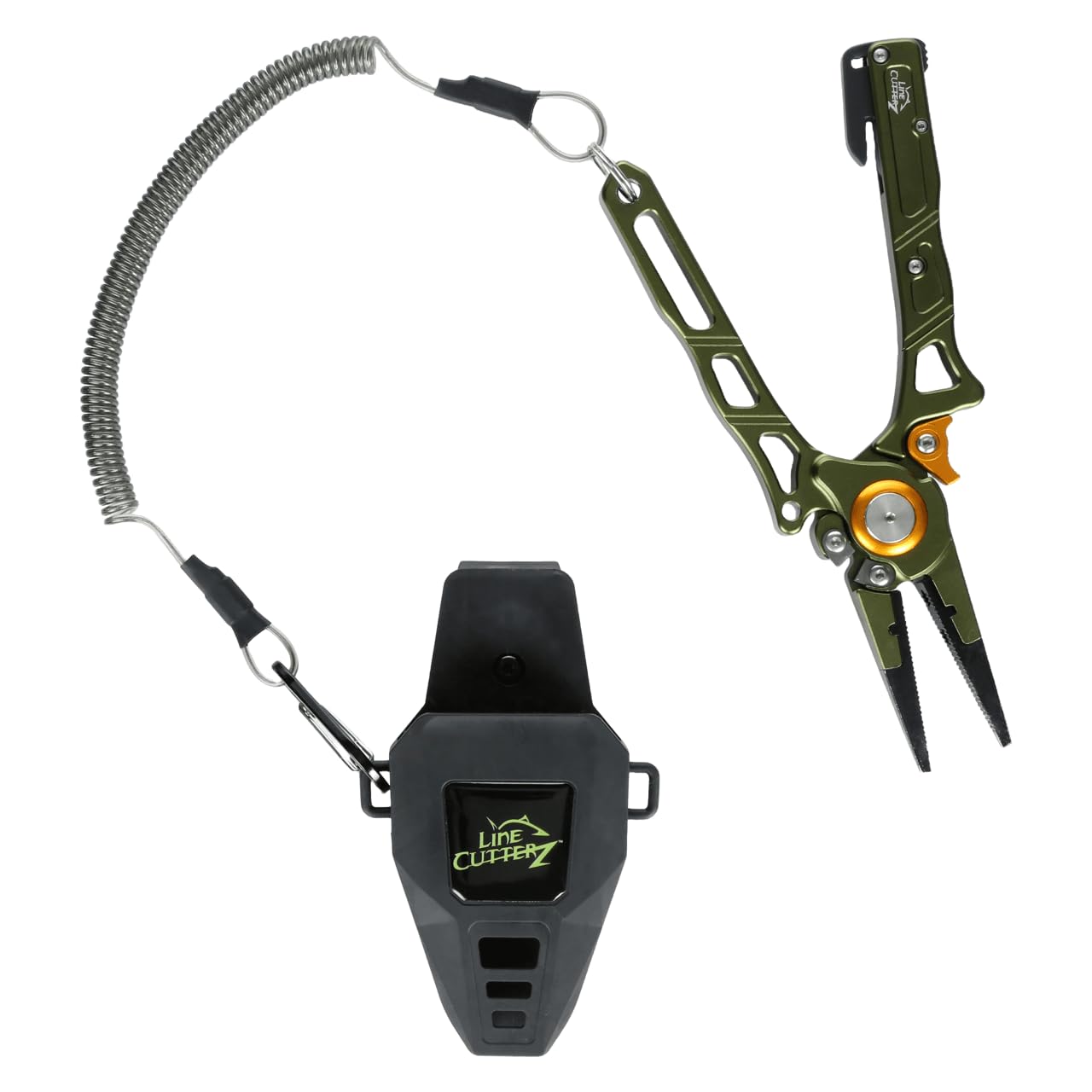 Line Cutterz Elite Pliers PTFE-coated jaws grip hooks and rigs securely