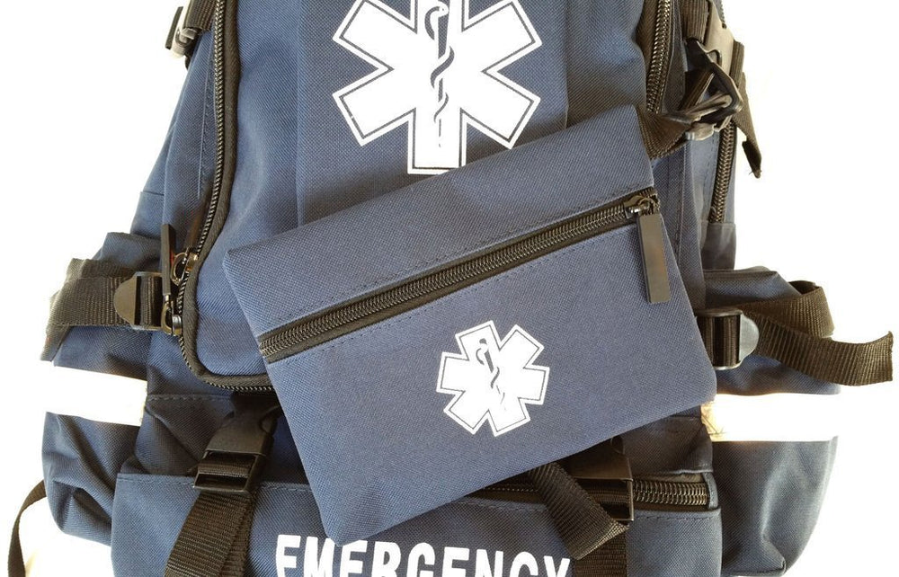 LINE2design First Aid Tactical Bag Kit side pockets keep accessories organized.