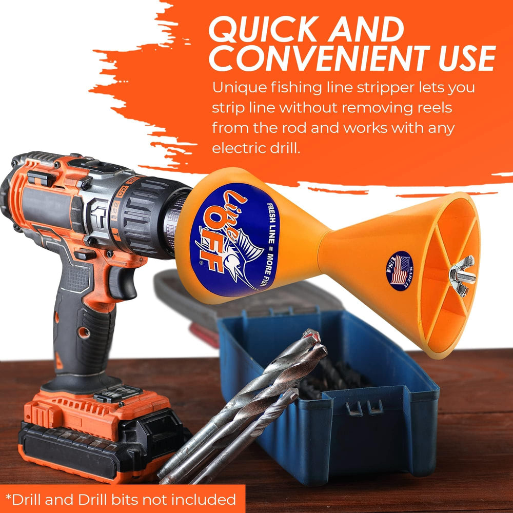 Compact portable LineOff Stripper design