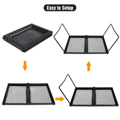 Lineslife foldable design fits in a carrying bag for compact storage.