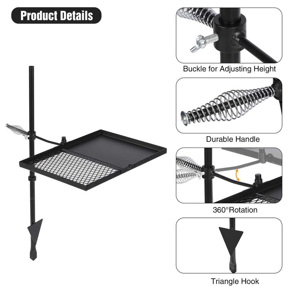Lineslife carry bag protects the grill during transport and camping trips.