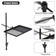 Lineslife carry bag protects the grill during transport and camping trips.