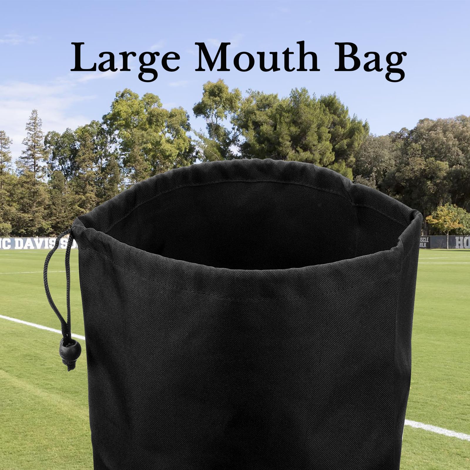 Linkidea chair bag features a large-mouth design for quick packing.