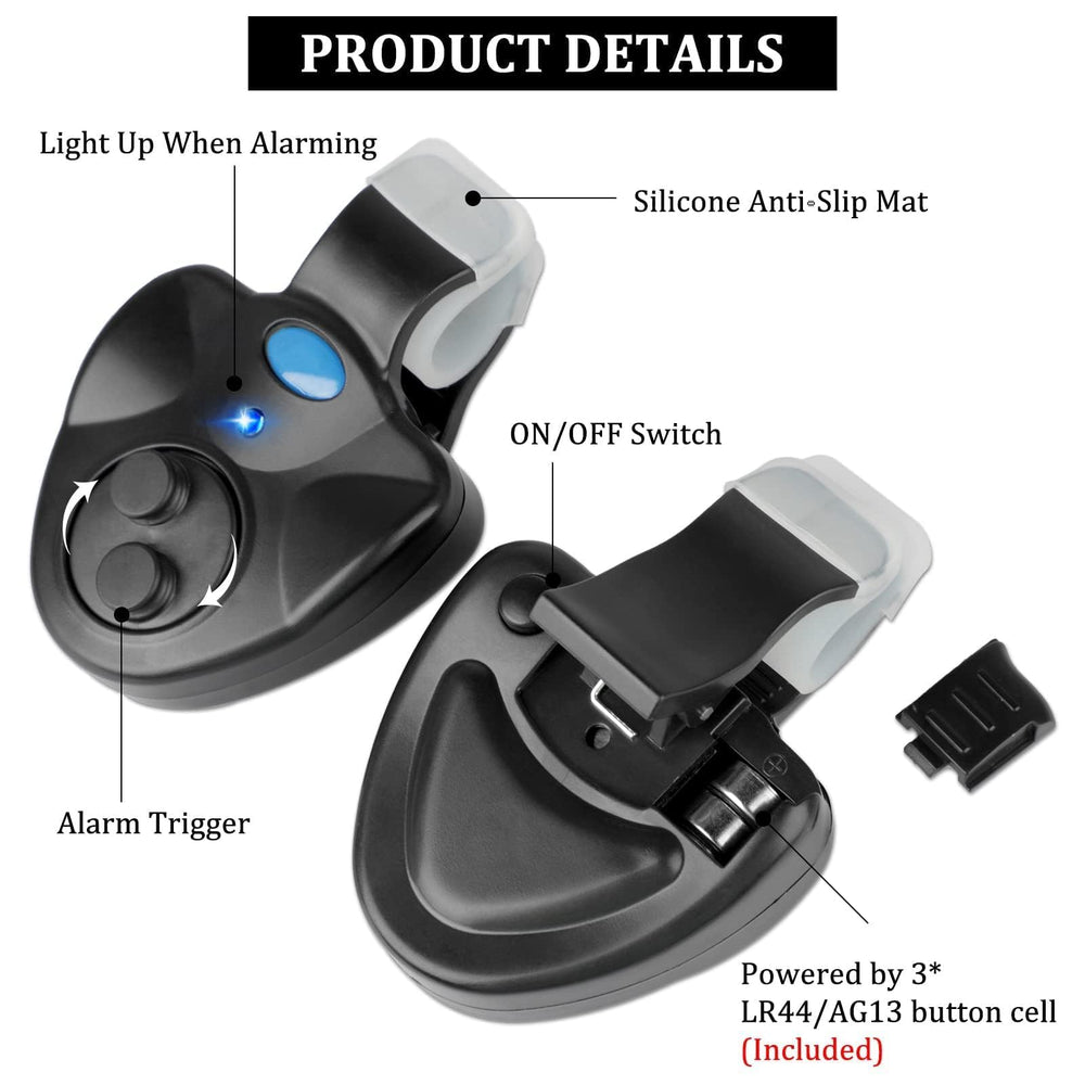 Battery included for bite alarms
