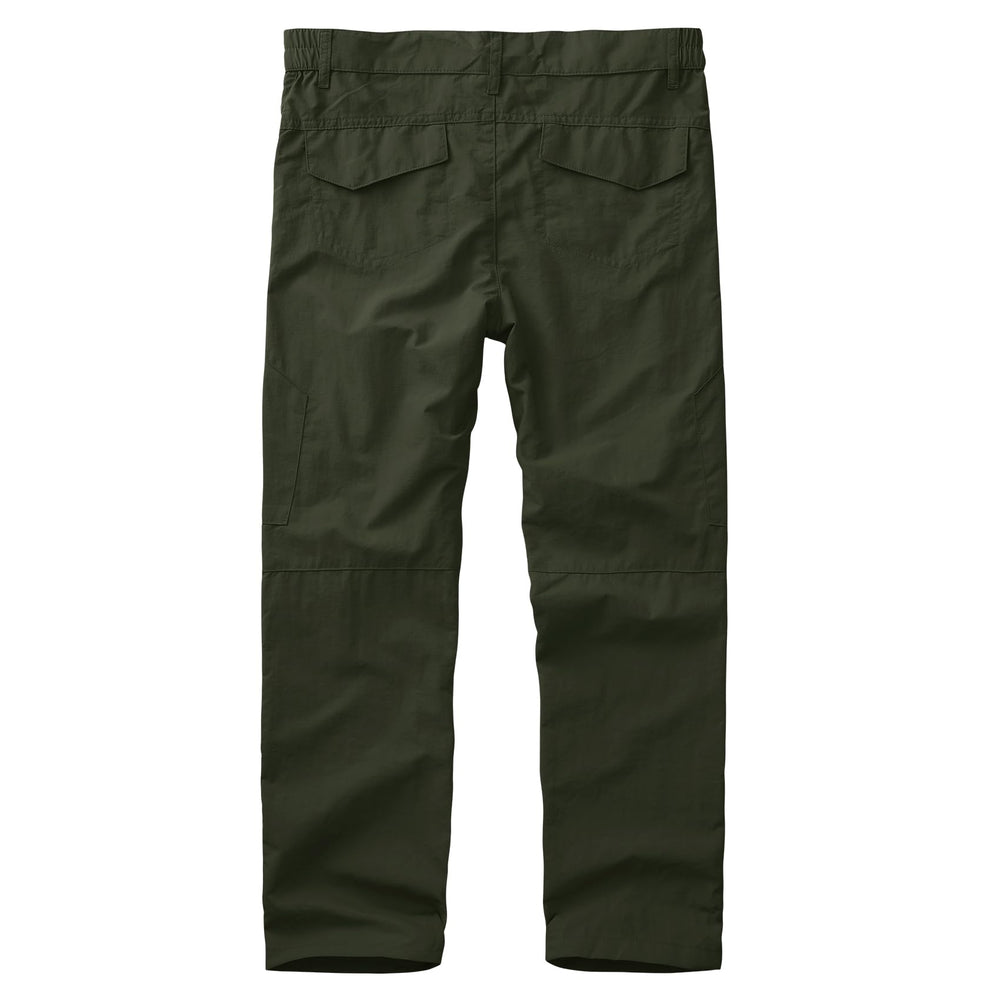 Linlon Kids Cargo Pants pocket detail shows six pockets for small items on hikes.