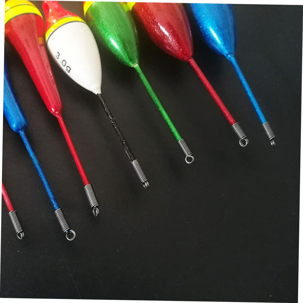 LIOOBO bobbers with 1.0g weight close-up highlights versatile weight range.