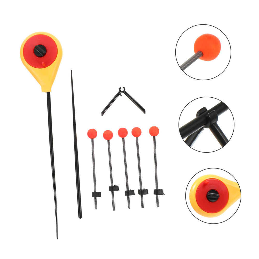 LIOOBO elastic and durable ice fishing rod bending and returning smoothly
