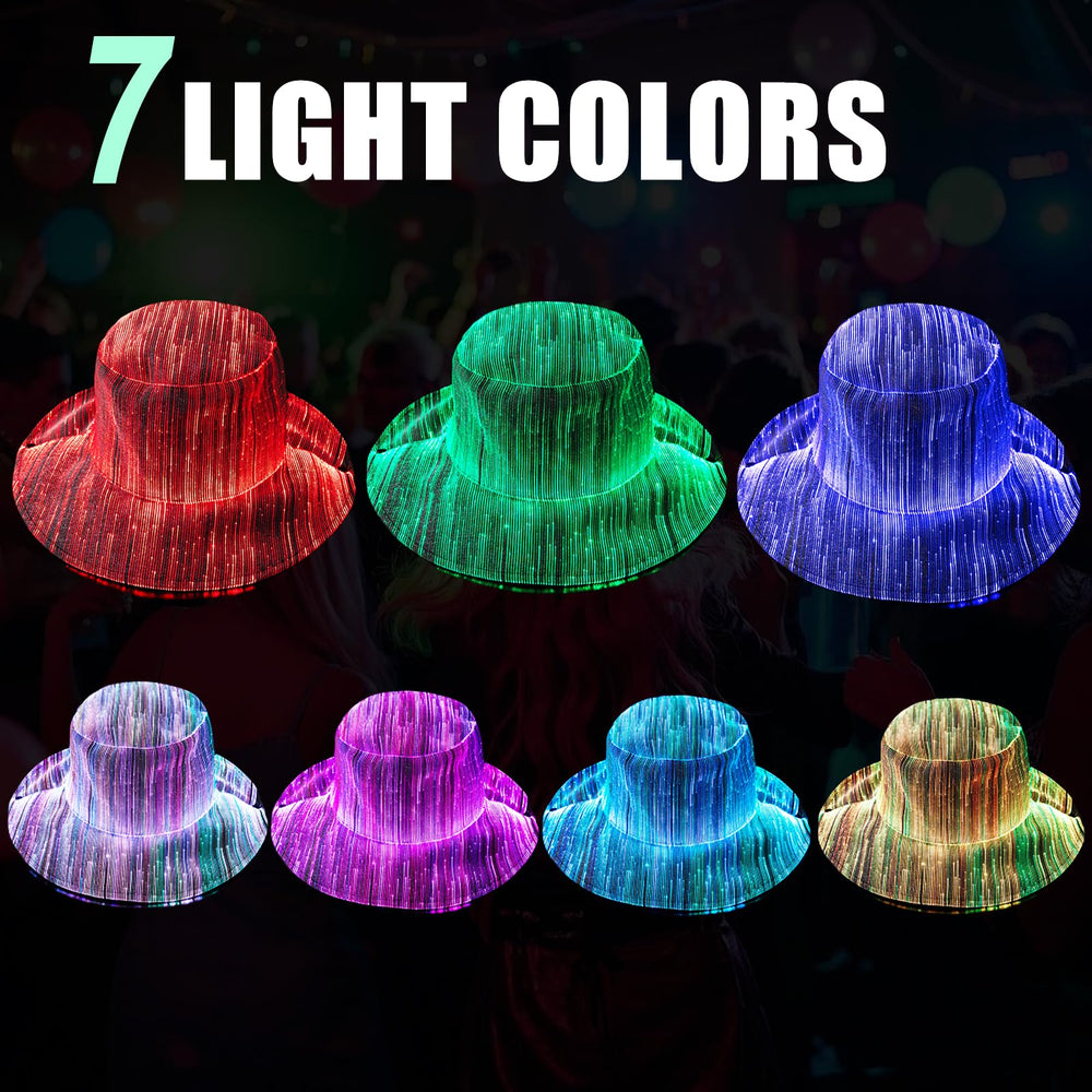 Liovode LED hat side-snaps enable 2-in-1 conversion to styles.