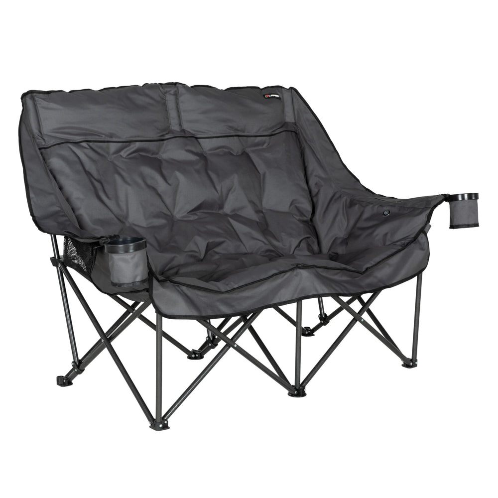 Lippert Big Bear heated loveseat back panel offers sturdy outdoor seating and warmth
