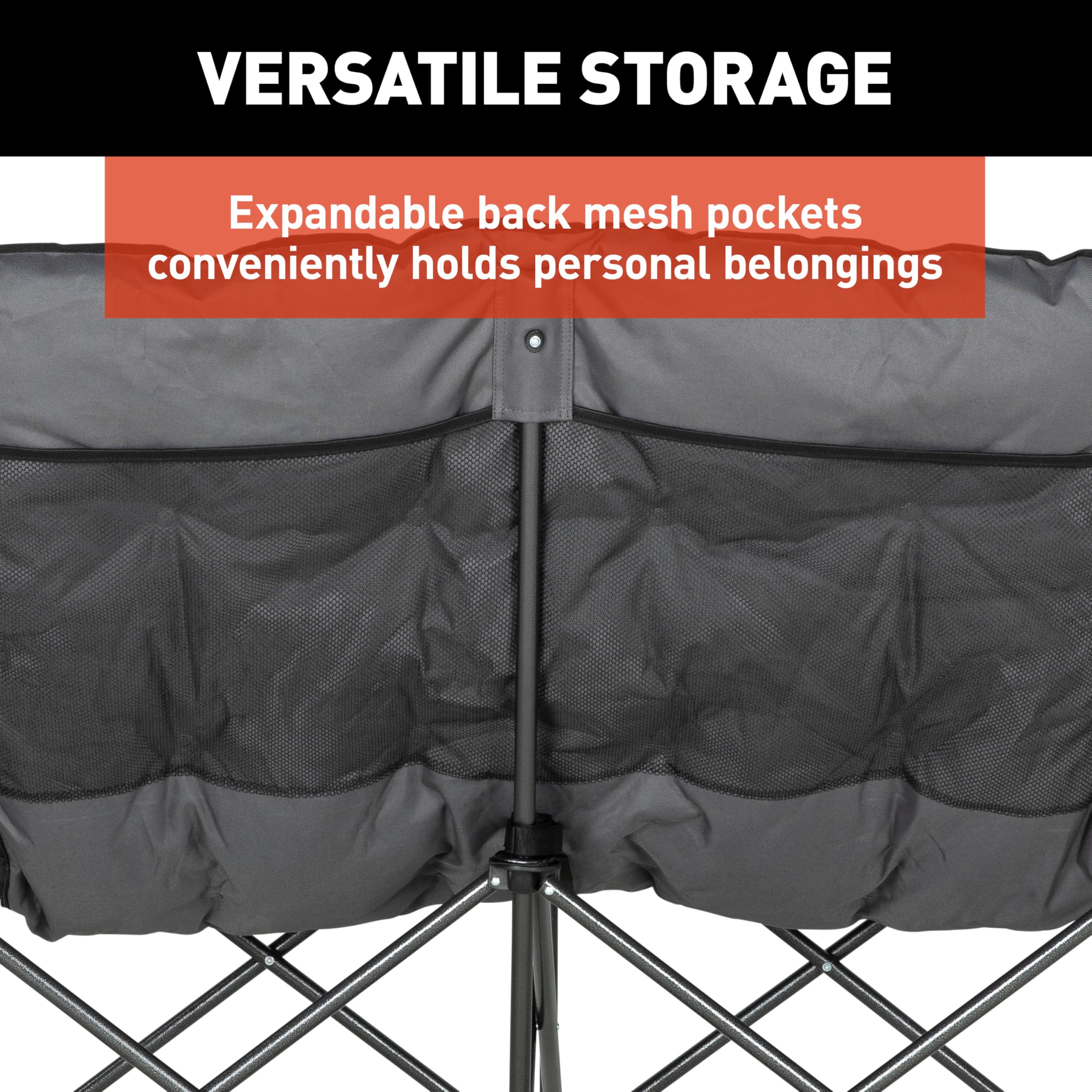 Lippert Big Bear heated loveseat zippered carry bag simplifies transport