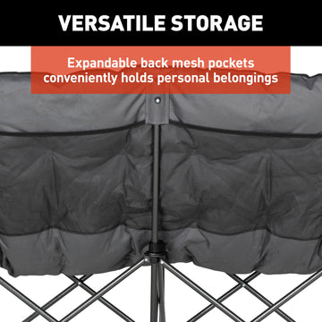Lippert Big Bear heated loveseat zippered carry bag simplifies transport