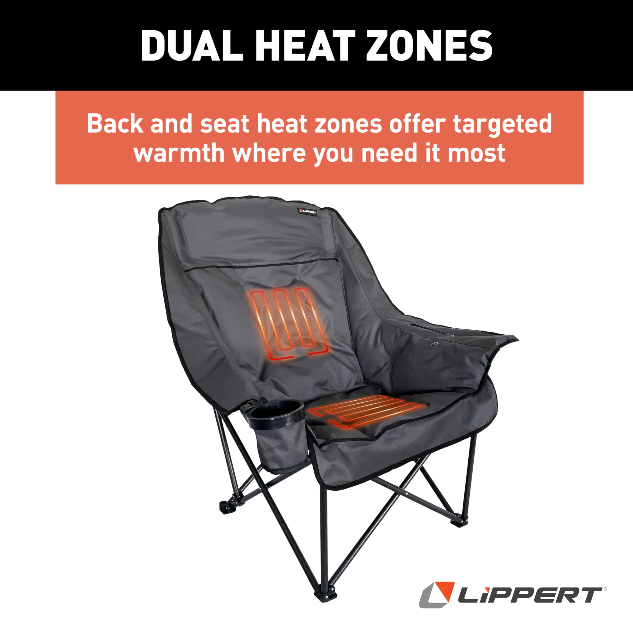 Lippert Big Bear uses rugged 600D polyester fabric with PVC coating for weather resistance.