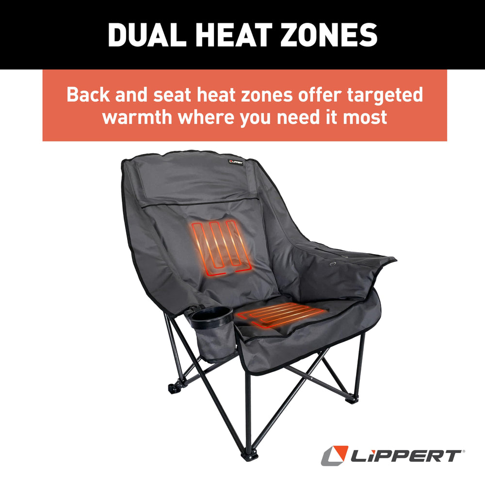Lippert Big Bear uses rugged 600D polyester fabric with PVC coating for weather resistance.