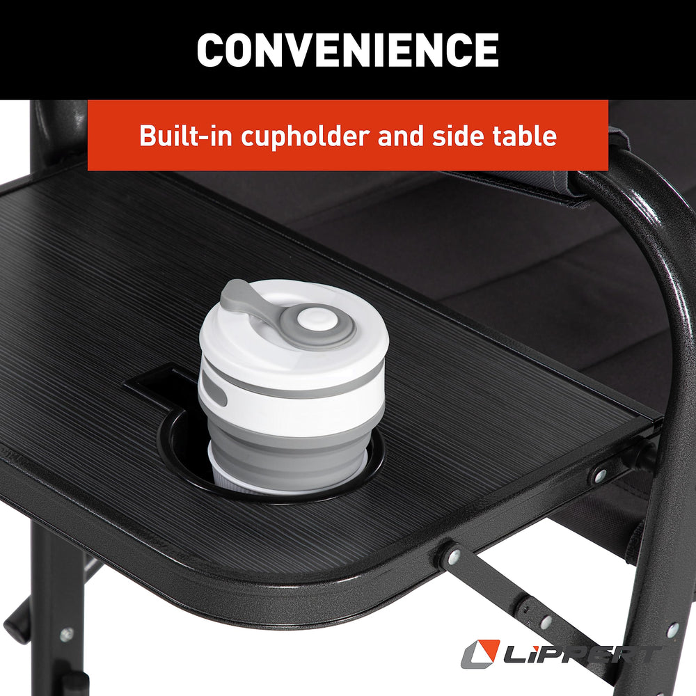 Compact foldable design makes storage simple when not in use.